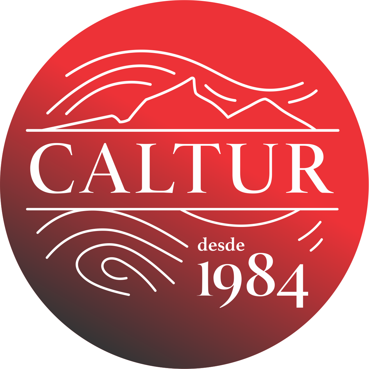 cartel retroiluminado caltur 2023
